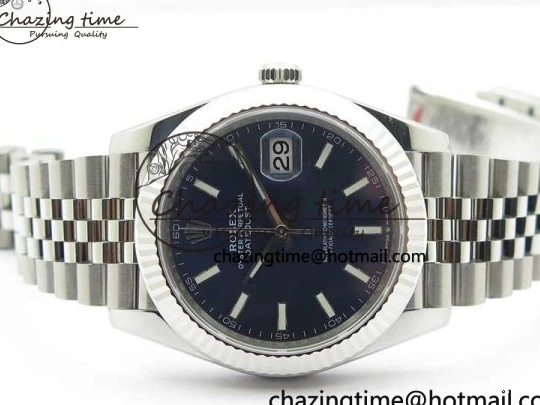 MiroTime 0327 Tailored DateJust 41 126334 904L SS VSF 1:1 Best Edition Blue Dial on 904L Jubilee Bracelet VS 2646